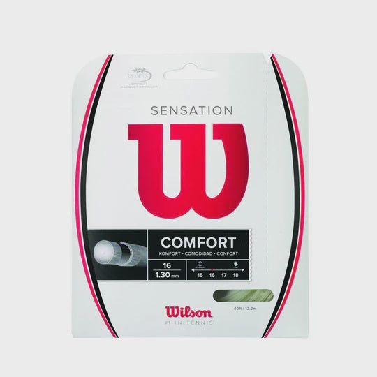 Tennis Racket String Pachet Wilson Sensation 16 Tennis String - Packet – AceSports
