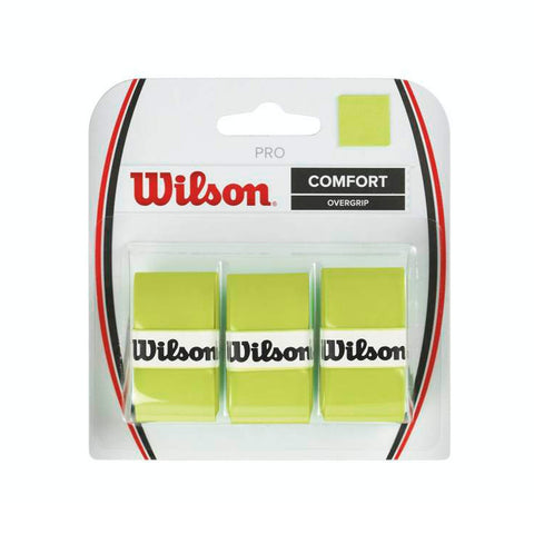 Wilson Pro Comfort Overgrip (3pk) Optic Green