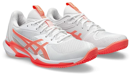 Asics Gel Solution Speed FF 3 Women White Sun Coral